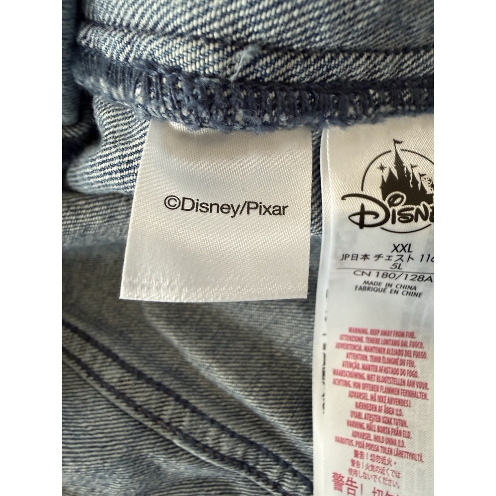 Disney Store Toy Story 25th Anniversary Denim Embroidered Trucker Jacket Sz XXL - Picture 14 of 16